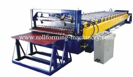 Corrugated Panel Machine for YX16-80-765/1040 profile					