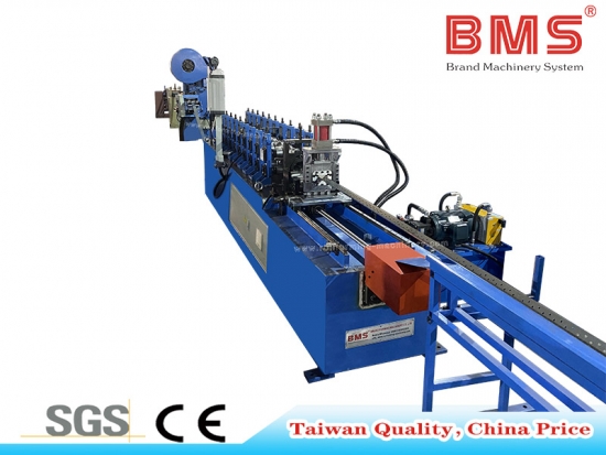 High Speed L Channel Roll Forming Machine With Punching Hole
